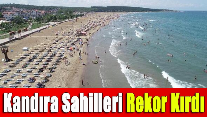 Kandıra Sahilleri 9 günlük Ramazan Bayramı tatilinde şehir dışındaki diğer