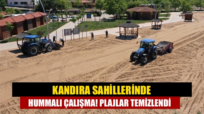 Kocaeli’nin yaz turizminde önemli bir yere sahip olan Kandıra ilçesindeki