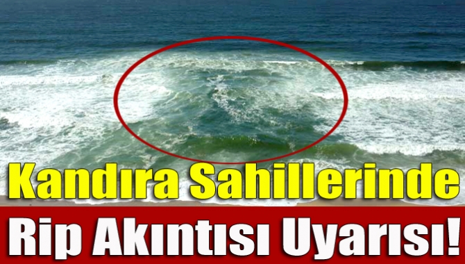 Kocaeli Büyükşehir Belediyesi İtfaiyesi KOSKEM, denize girecek vatandaşları Rip Akıntısı