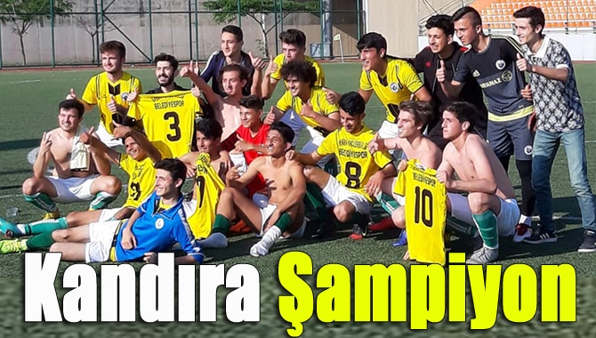 U-19 Ligi Play-Off finalinde Çamçukurspor ile Kandıra Belediyespor, kozlarını Cephanelik