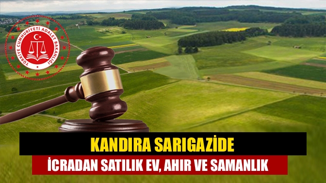 Kandıra İcra Dairesi Müdürlüğü tarafından Kandıra Sarıgazi'de 2 katlı ev