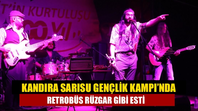 İzmit Belediyesinin 100’üncü yıl kutlamaları kapsamında Kandıra Sarısu kampındaki etkinliklerin