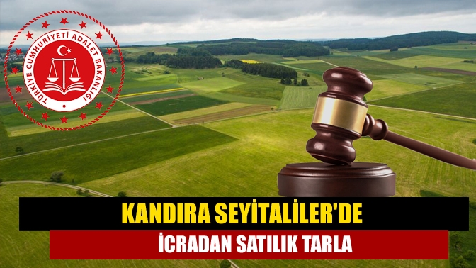 Kandıra İcra Dairesi Müdürlüğü tarafından 2627 m² (3/4 hisseli) tarla