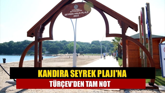 Mavi Bayrak almayı hak eden Kandıra Seyrek Plajı, uygunluk incelemesinden