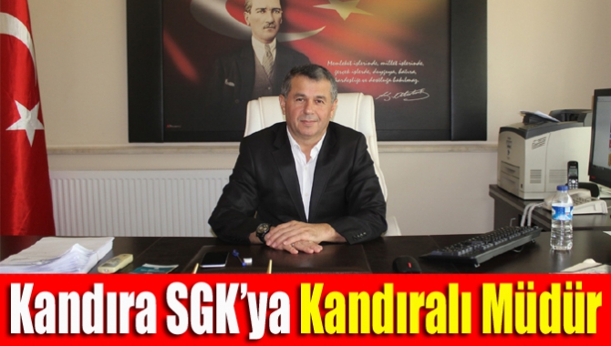 SGK Kandıra Şube Müdürlüğü’ne Kandıralı Mehmet Sarı atandı.