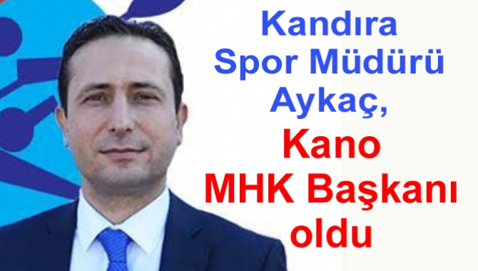 Kandıra Gençlik Hizmetleri ve Spor İlçe Müdürü İlhan Şerif Aykaç,