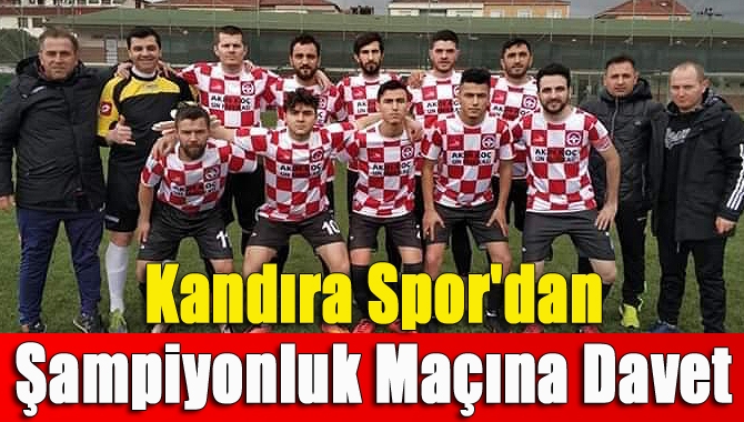 Yönetim kurulu adına kulüp başkanı Hüseyin Akın, Yeni Kandıra Spor