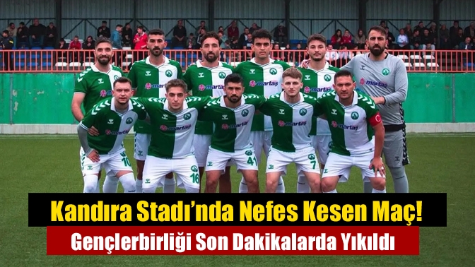 Süper Amatör B Grubu’nda haftanın dikkat çeken mücadelesi Kandıra Stadı’nda
