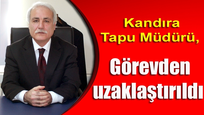 Kandıra Tapu ve Kadastro Müdürü Mehmet Ali Abaylı, FETÖ soruşturmaları