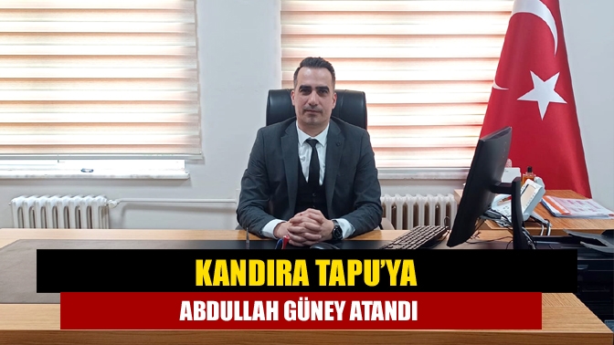 Kandıra Tapu Müdürü olarak görev yapan Burak Vural’ın tayinin çıkması