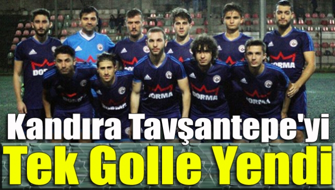Süper Amatör Küme B Grubunda Play-off grubuna kalmayı garantileyen Kandıra