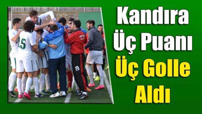 Amatör Süper Lig Play-Off Grubu’nda Kandıra GB Belediyespor uzatmalarda bulduğu
