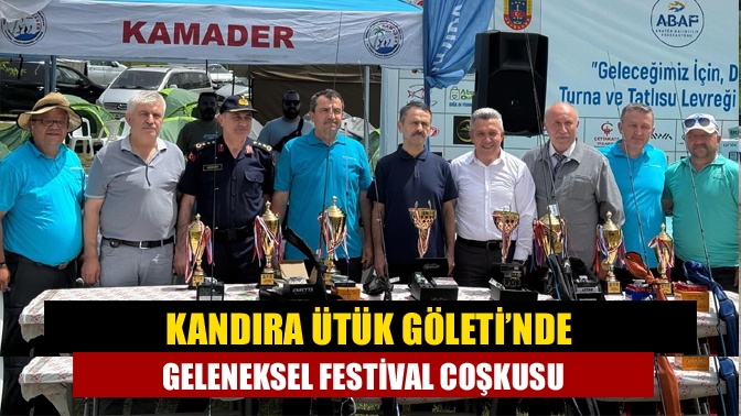 Kandıra Ütük Göleti’nde düzenlenen 17. Turna ve Tatlısu Levreği Tutma