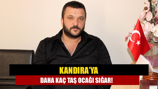 Kandıra’da ormanlık alana açılacak taş ocağına karşı çıkan Genç Kandıralılar