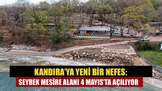 Kandıra Belediyesi, Seyrek Palamar Mevkii’ndeki 40 dönümlük mesire alanının açılışını