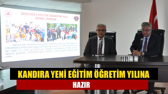 Kandıra Kaymakamı Ömer Lütfi Yaran, 2022-2023 eğitim öğretim yılında öğrencilerin