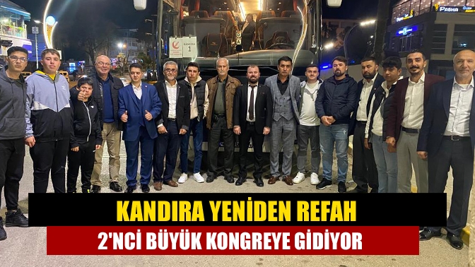 Yeniden Refah Partisi Kandıra İlçe Başkanı Levent Gödek ve yönetimi
