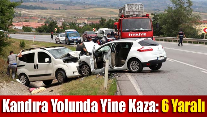 İzmit Kandıra yolu F Tipi Cezaevi mevkiinde meydana gelen trafik