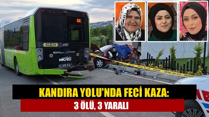 İzmit Kandıra yolu Çayırköy mevkisinde durakta yolcu alan belediye otobüsüne