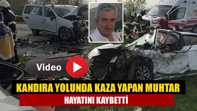 Kandıra yolunda iki otomobilin çarpışması sonucu 2 kişi hayatını kaybetti,