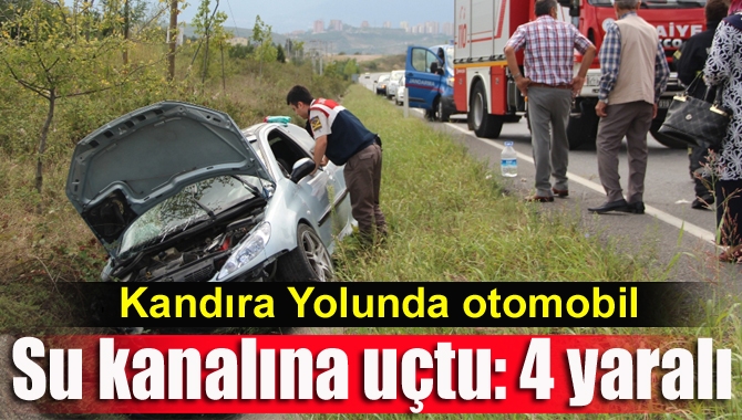 İzmit­ Kandıra yolu üzerinde öğle saatlerinde meydana gelen trafik kazasında,