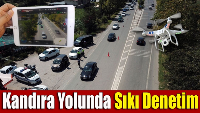 Trafik kazalarını önlemeye yönelik çalışmalarını yoğunlaştıran trafik ekipleri, yol denetimlerini