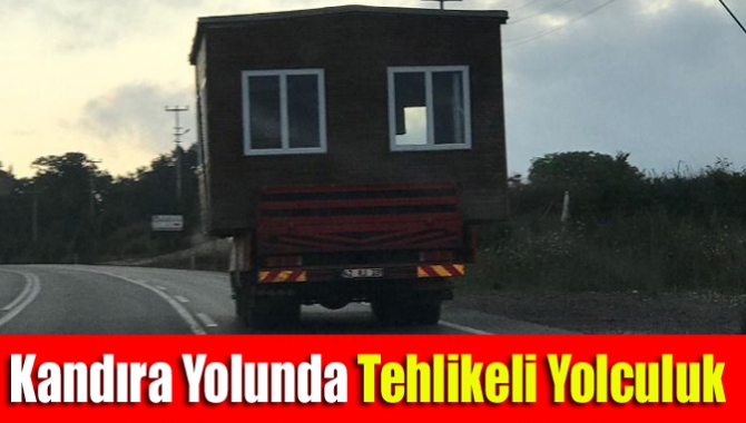 Gördüğünüz bu fotoğraf geçtiğimiz cumartesi günü sabahı Kandıra Yolunda kayda