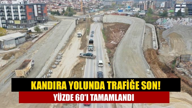 Kandıra yolundaki trafiği kesintisiz bir hale getirmeyi planlayan Büyükşehir, Yeşilova