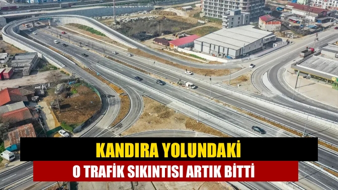 Kandıra yolundaki trafik akışını kesintisiz bir hale getirecek “Yeşilova Solaklar