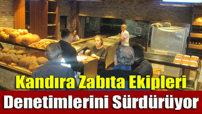 Kandıra Belediyesi Zabıta Müdürlüğü ekipleri pastane ve imalathanelerde değişen gramaj