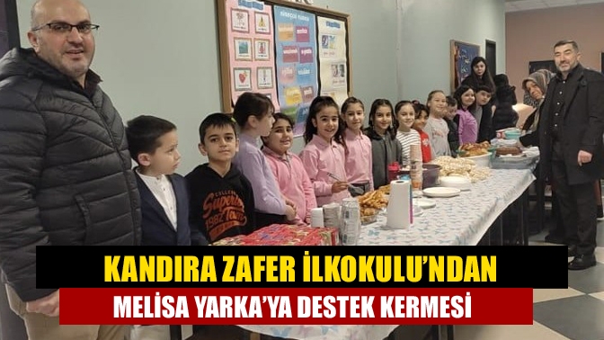 Kandıra Zafer İlkokulu öğretmenleri Yarka ailesini yalnız bırakmadı. SMA tip