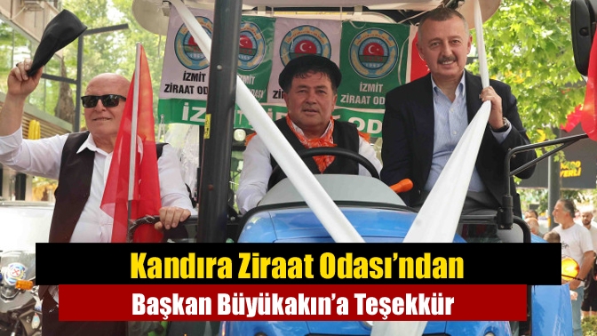 Kocaeli Büyükşehir Belediye Başkanı Tahir Büyükakın’ın tarıma verdiği destekler, çiftçilerden