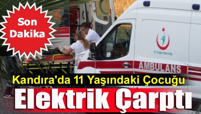 Kandıra Kurtyeri köyü Orta Mahalle'de yüksek gerilim hattına alüminyum profil