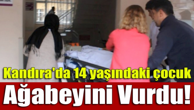 Kandıra'da 14 yaşındaki genç, tartıştığı 19 yaşındaki abisini tüfekle vurarak