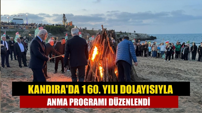 Çerkes Sürgünü'nün 160. yılı dolayısıyla Kocaeli'nin Kandıra ilçesinde anma etkinliği