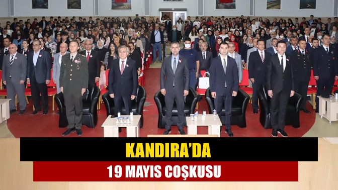 19 Mayıs Atatürk’ü Anma, Gençlik ve Spor Bayramı, Kandıra’da coşkuyla
