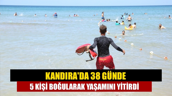 Kandıra sahillerinde deniz sezonunu açılmasının ardından 15 Haziran ve 23