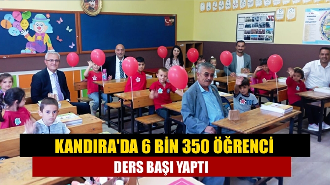 2023-2024 eğitim öğretim yılında 579 öğretmenin görev yaptığı Kandıra’da 6