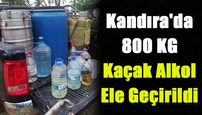 Kandıra ilçesinde ihbar üzerine operasyon gerçekleştiren jandarma ve KOM ekipleri