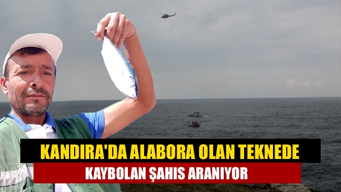 Kandıra Bağırganlı mevkiinde gece saat 02.30 sıralarında  alabora olan