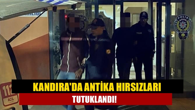 Kandıra'da antika eşya deposunda gerçekleşen hırsızlık olayına ilişkin olarak 5