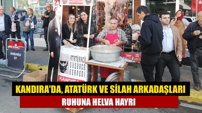 Atatürkçü Düşünce Derneği Kandıra Şube Başkanı Zeliha Yalçıntuğ tarafından, Mustafa