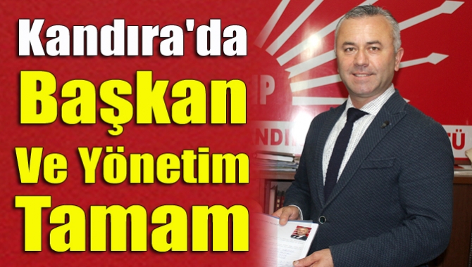 CHP Kandıra İlçe Başkanlığı'na geçtiğimiz aylarda kayyum olarak atanan Volkan