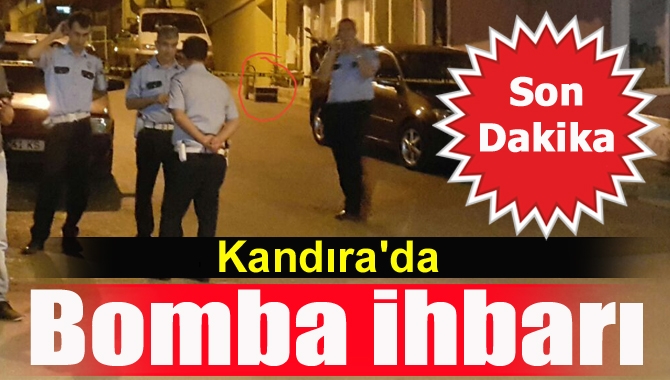 Kandıra Aydınlık Mahallesi Güvenler Caddesi Lale Sokak'ta bomba ihbarı yapıldı.