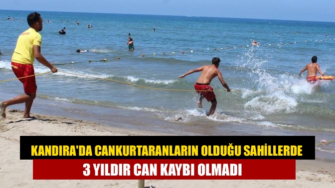 Kandıra sahillerinde görev yapan Kocaeli Sahilleri Su Kazaları Engelleme Merkezi