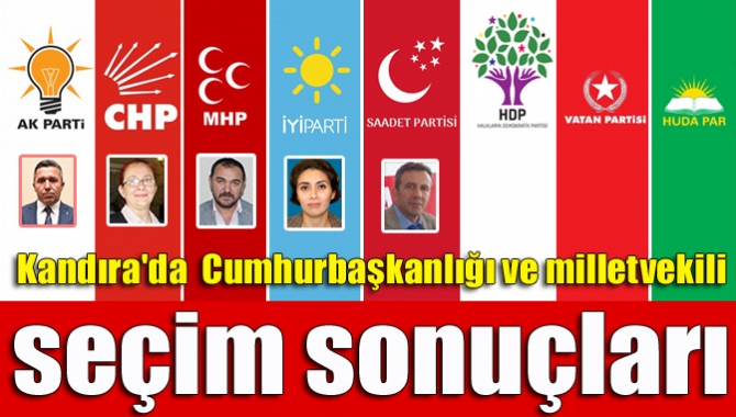 Kandıra'da sandıkların %100'ü açıldı. Açılan sandıklara ve kesin olmayan verilere
