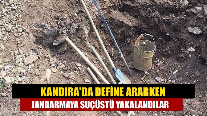 Kandıra'da tarihi eser kaçakçılığı yapmak üzere izinsiz kazı yapan 4