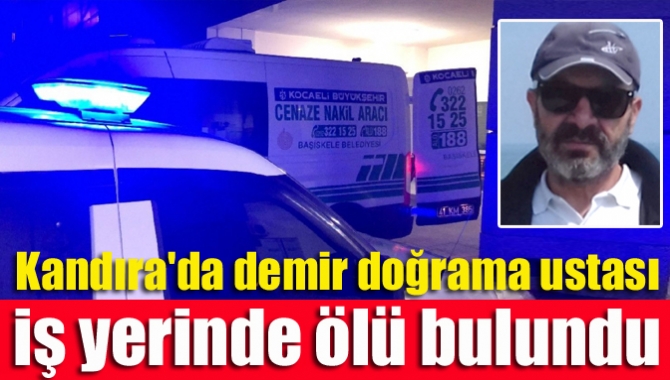 Kandıra’da demir doğrama Ferforje ustası 51 yaşındaki Akif Şen, kendi