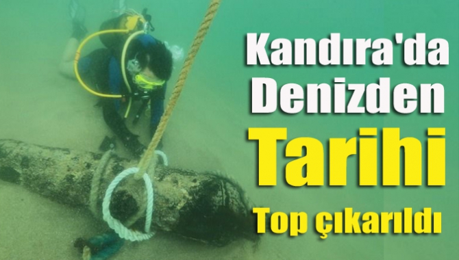 Kandıra Seyrek Kalesi açıklarında 19. yüzyıla ait olduğu değerlendirilen tarihi