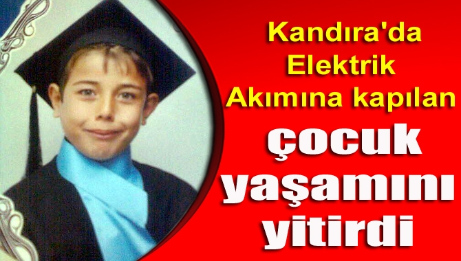 Kandıra Kurtyeri köyü Orta Mahalle'de yüksek gerilim hattına alüminyum profil